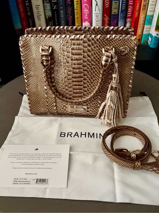 Brahmin Handbags - Brahmin Cami Timeless Taupe Gisela